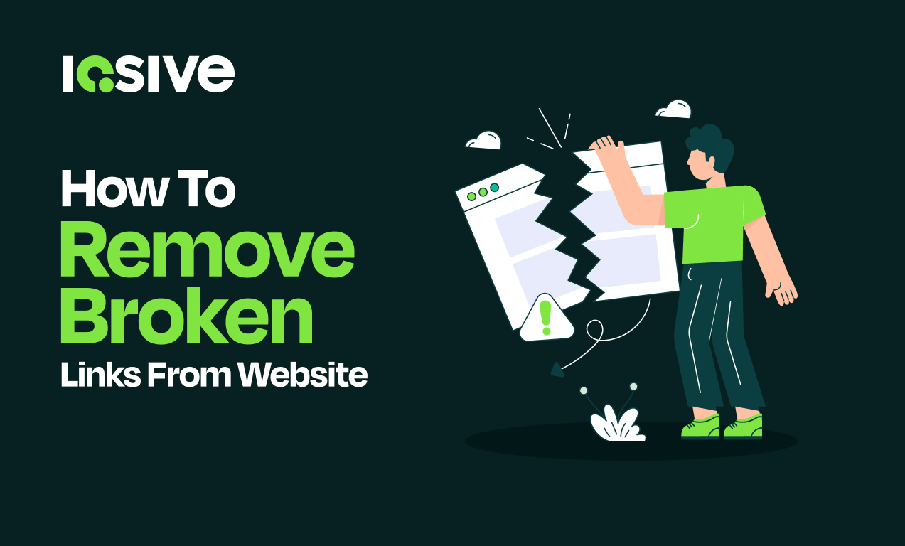how to remove broken links from website