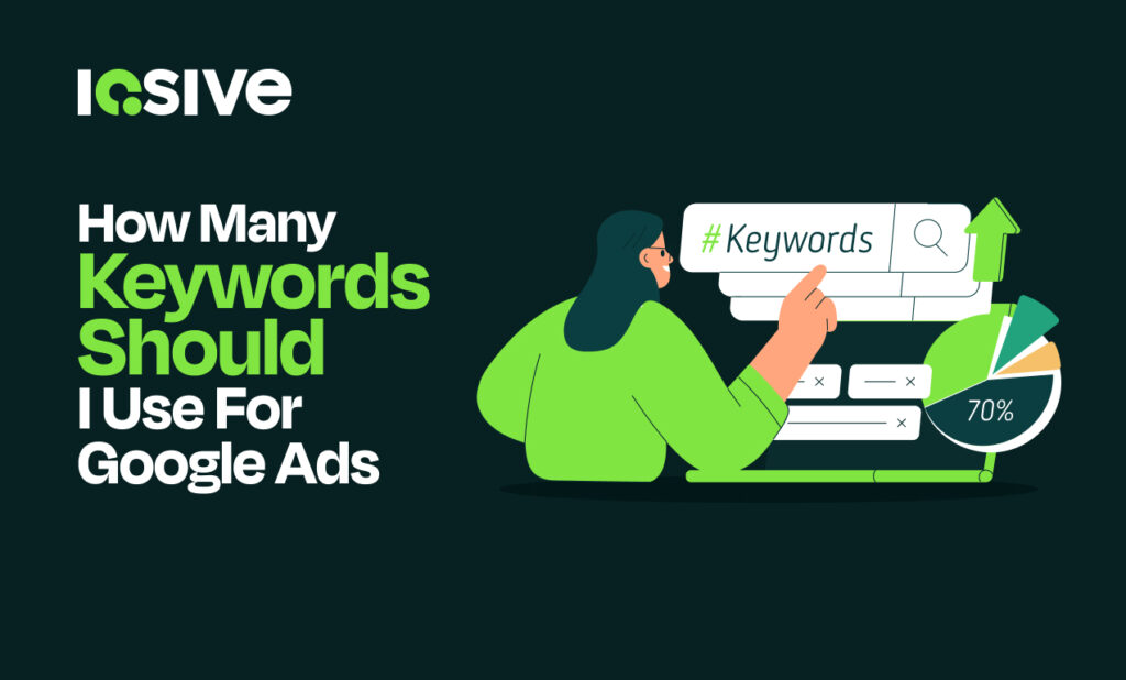 how many keywords should i use for google ads
