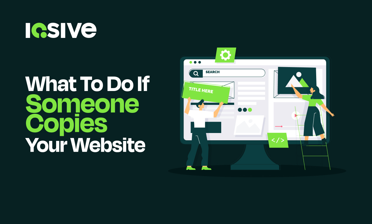 what to do if someone copies your website