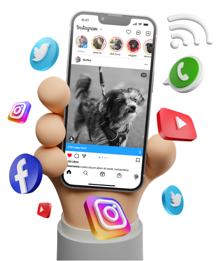 Instagram-open-on-mobile