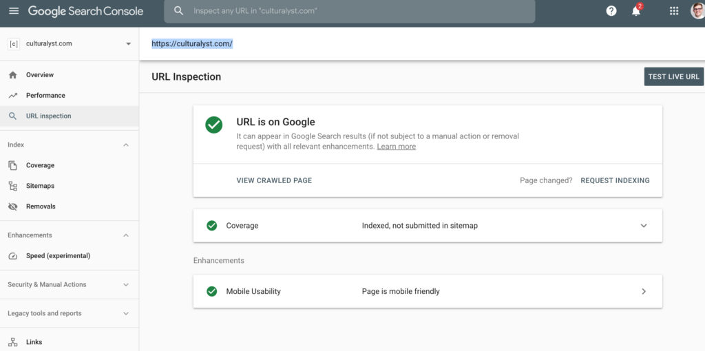Google Search Console